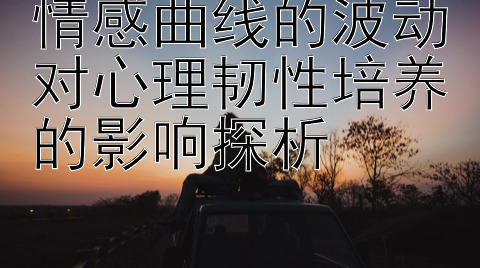 情感曲线的波动对心理韧性培养的影响探析