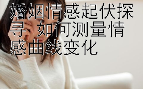 婚姻情感起伏探寻 如何测量情感曲线变化